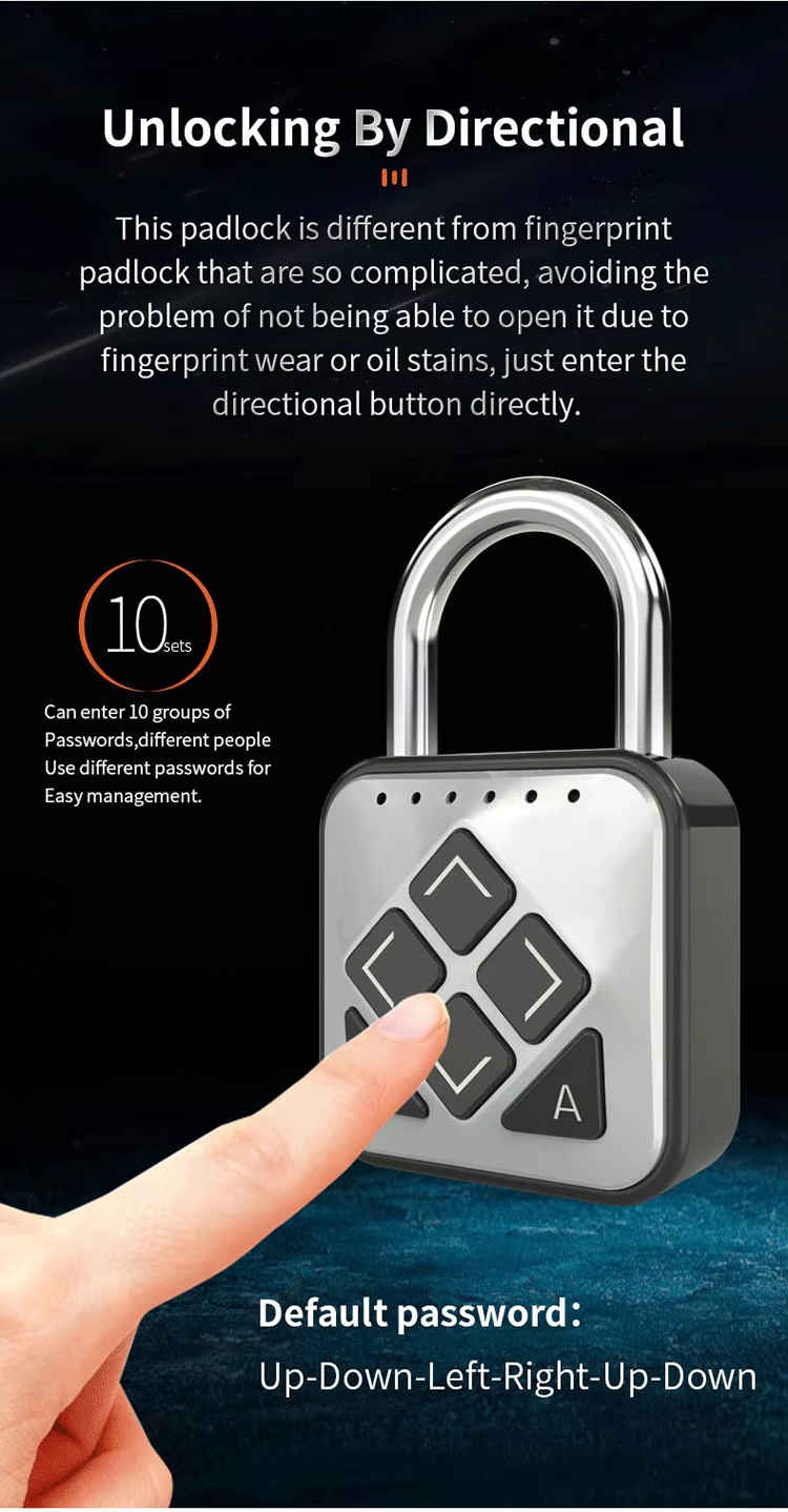 2 Directional Combination Padlock