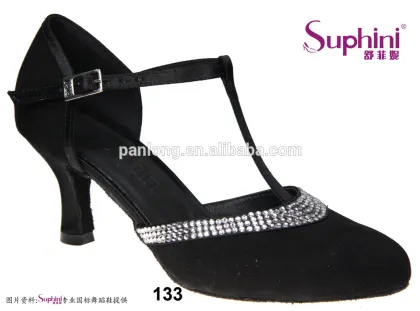 Fashion Lady Shoes Closed Toe Ballroom Dance Shoes Size 11