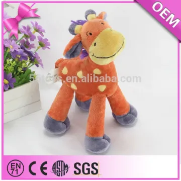 Customize cartoon animal toy spotted deer, stuffed sika deer plush toy