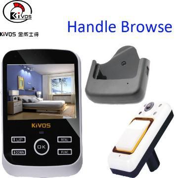 Wireless Motion Sensor Doorbell High-Tech Doorbell Peephole Viewer