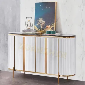 Modern Stainless Steel Dining Room Sideboard Buffet Cabinets for Sale