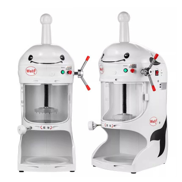 Electric Snow Cone and Ice Shaving Machine: Efficiently Crafting Snowflake-Shaped Shaved Ice