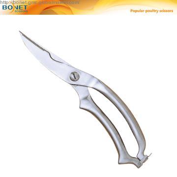 S51002 New 10\" Stainless Steel Poultry Shears in Double Injection Hand
