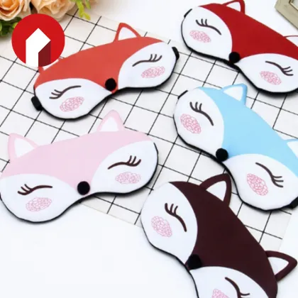 Detachable cool fox eye mask