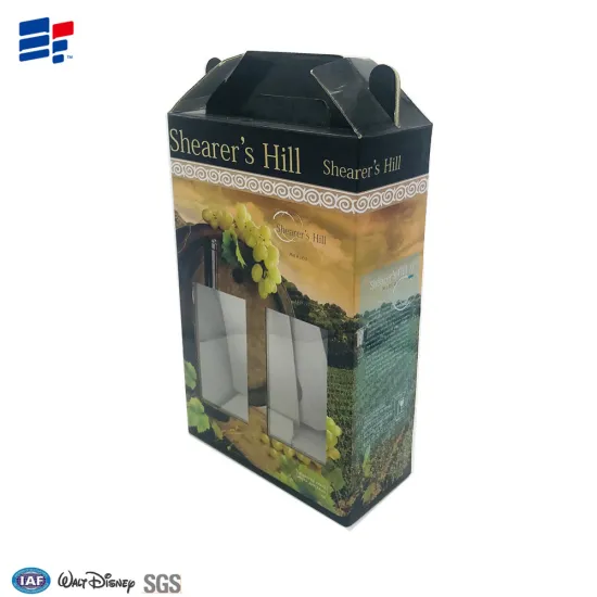 paper insert Corrugated wine packaging  box