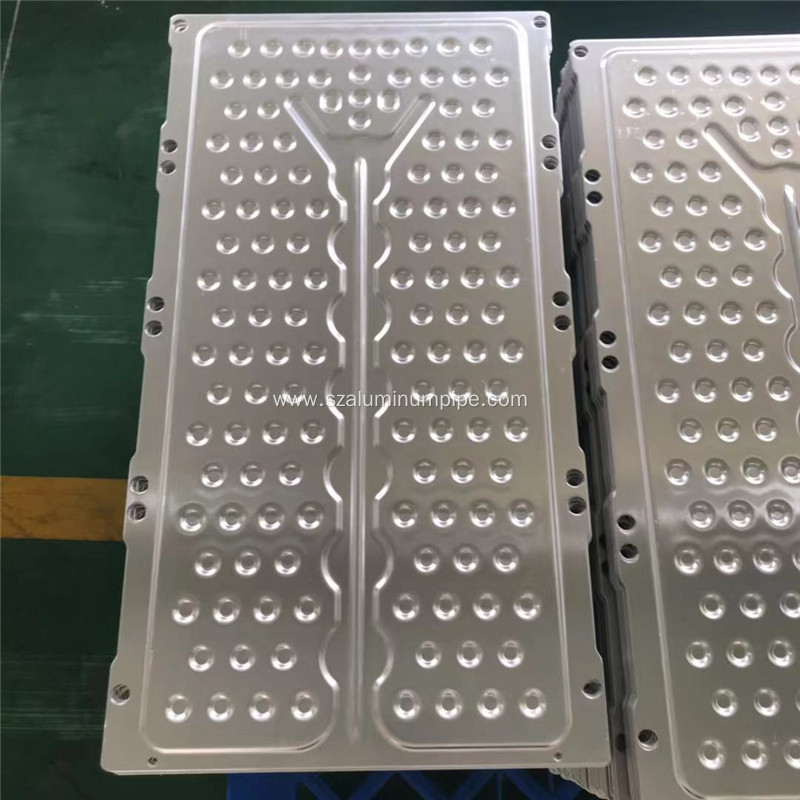 aluminum water cooling plate difference for vehicle battery