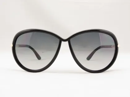 Black High Definition Sun Glasses, Tom Ford Womens Sunglasses For Girls Sabrina Tf161 01b