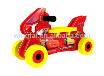 EVA wooden horse shape bicycle for kids