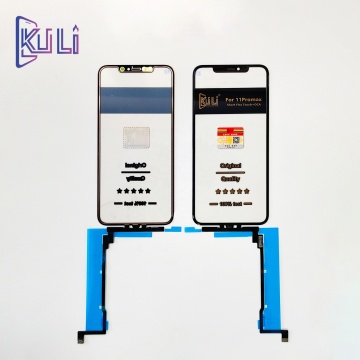 KULI Wholesale Original Mobile Touch OCA Glass Display Screen for iPhone 11 Pro Max