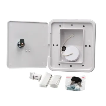 RV Replacement Parts: Camper Gravity Water Inlet Fill Hatch Accessories