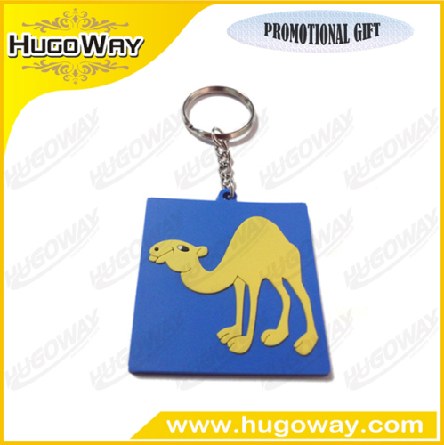 Camel PVC Promotion Key Ring