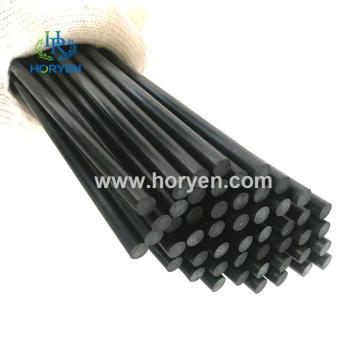 Varilla de polo de fibra de carbono de pultrusión sólida de alto módulo