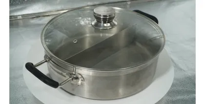 Double Compartment Hot Pot