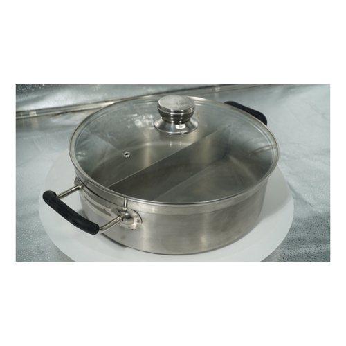 China Dual hot pot for induction cooker Factory