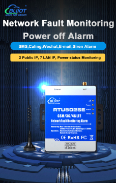 Wireless Network Fault Monitoring RTU