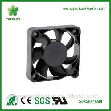 50x50x10mm high flow toyon fan 5V 12V dc brushless motor fan