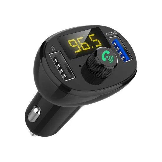 Wireless Bluetooth Car Audio Receiver: MP3 Player, FM Transmitter, USB Support with Digital Display