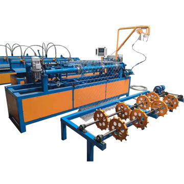Volledig automatische diamant mesh ketting link hek maken machinefabriek fabriek