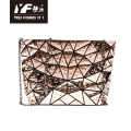 Geometric waterdrop chain handbag for women makeup bag