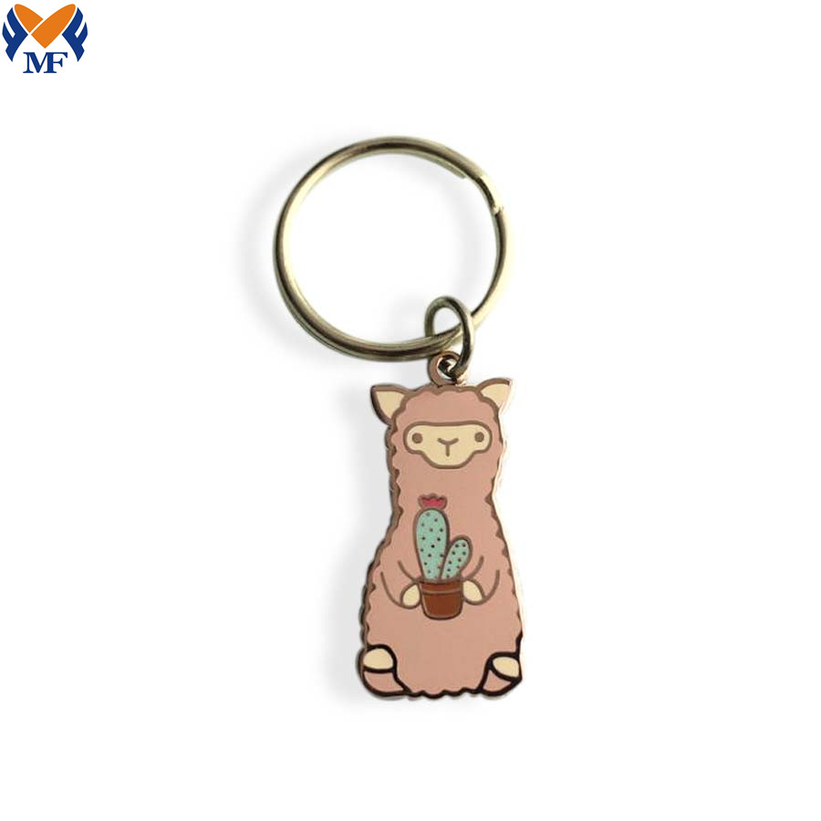 Enamel Hello Kitty Keychain