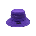 Purple Bucket Hat Cap Custom