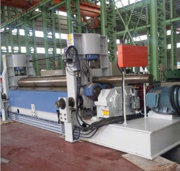3-roller hydraulic plate rolling machineW11Y-25×3000