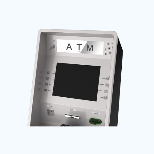 Mesin Anjungan Tunai Mandiri ATM Label Putih