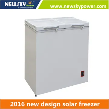 110mm thickness12v 24v DC solar fridge and freezers solar refrigerator solar fridge freezer