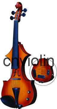 Well Flamed Electric Violin (LC-VE006)