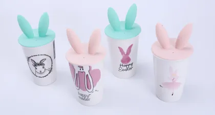 Easter bunny mugs