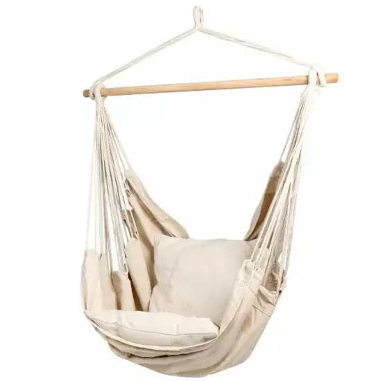Hammock Chair Swing - Hanging Chair for Indoor/Outdoor Use (250 lbs Capacity)