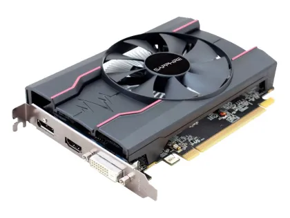Used,Sapphire RX550 2GB DDR5 Graphics Cards Express 3.0 Directx12 Video Gaming Image Card External Image Card For Desktop