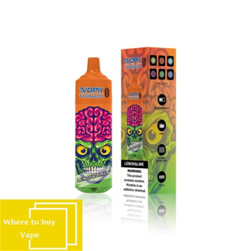 VOPK Tornado 9000 puffs Europe warehouse Digital Displa​y
