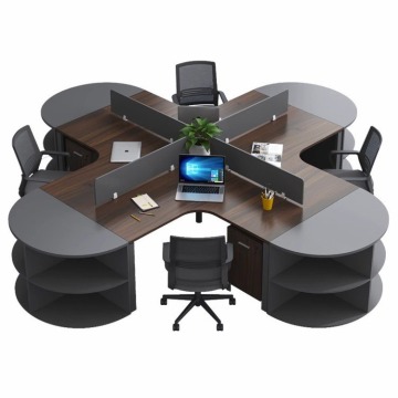 Современная креативная комбинация офисного стола и стула