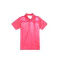 MEN'S KNIT SPORT POLO WITH PRINT