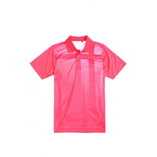 MEN'S KNIT SPORT POLO WITH PRINT