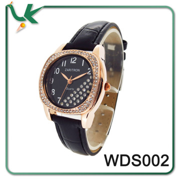2014 latest PU leather strap wrist woman sex horse smart watch
