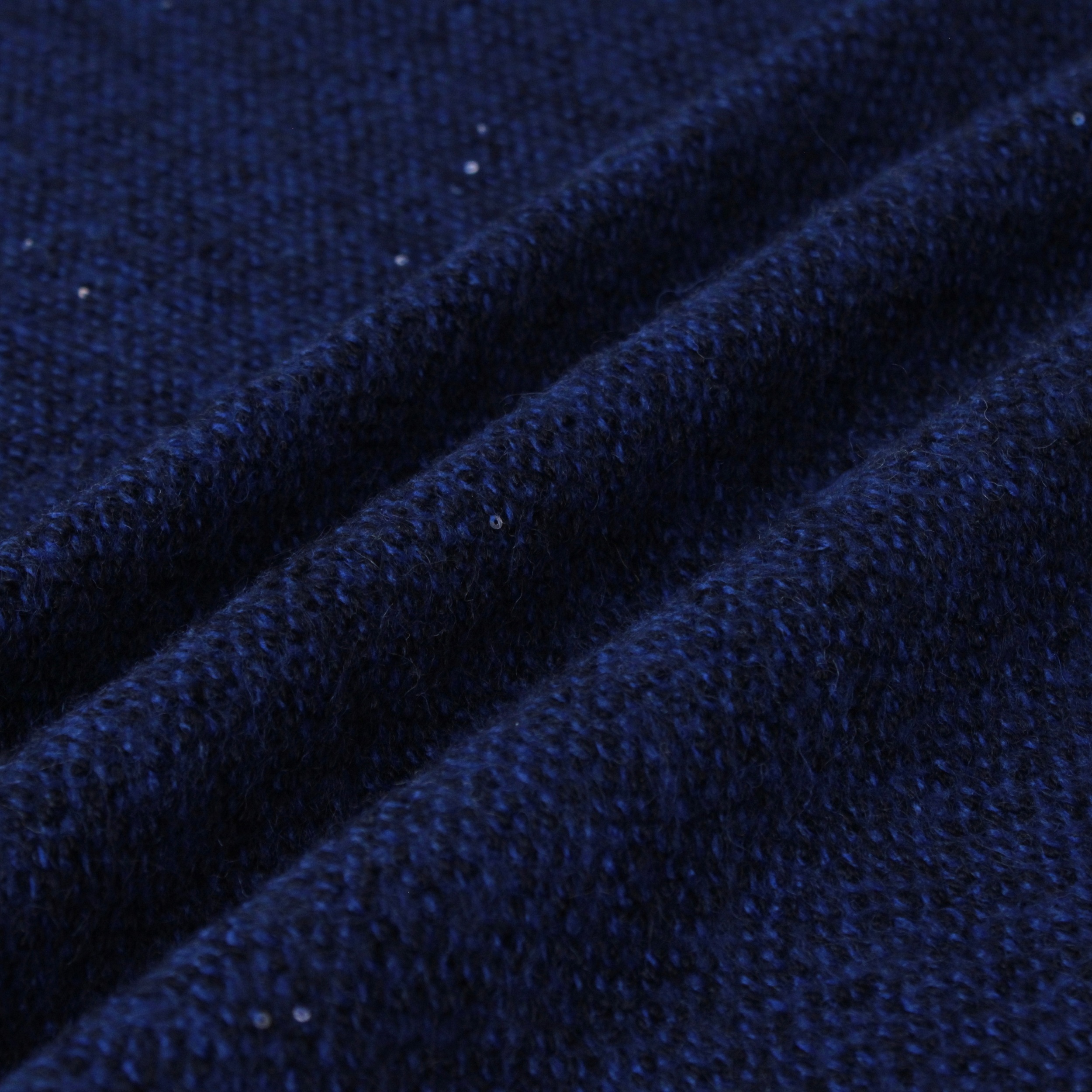 wool blend sequins fabric