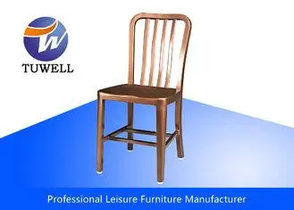 Modern Leisure Room Emeco Aluminum Navy Chairs With Powder