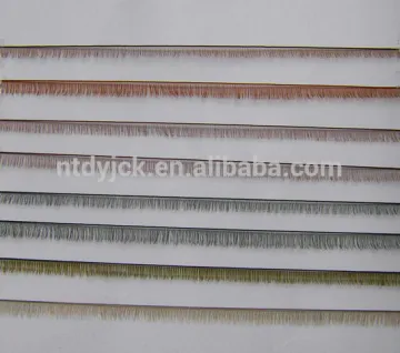 brown/black/blonde synthetic toy eyelashes for dolls