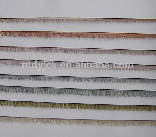 brown/black/blonde synthetic toy eyelashes for dolls