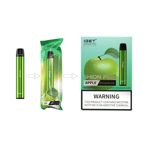 E-Zigaretten Iget Shion 600 Puffs 400 mah