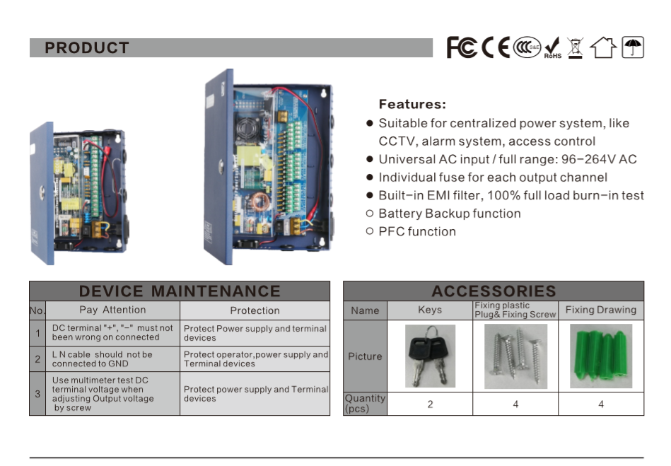 Power Supply Box