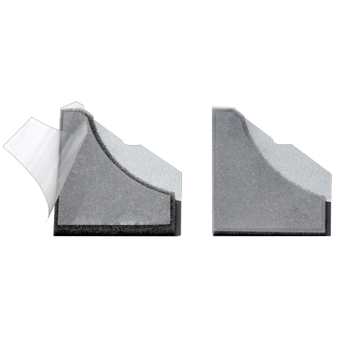 Patch local autocollant en mousse