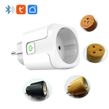 BSD33 Tooya EU Tuya BLE Mesh Smart Socket Plug with Custom Firmware for ESP32 Modules (20A/16A)