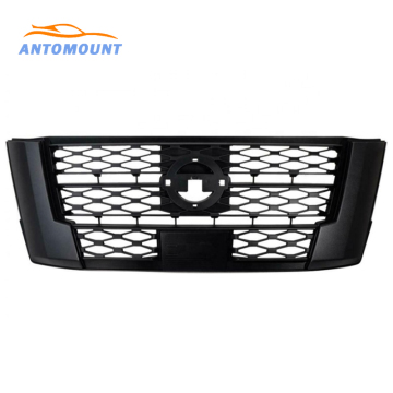 High-Quality Black Bumper Grille for Nissan NAVARA NP300 2021 - Easy Installation