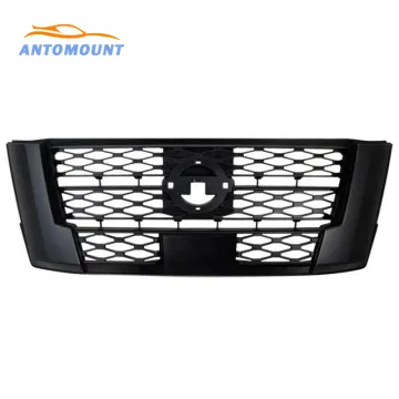 High-Quality Black Bumper Grille for Nissan NAVARA NP300 2021 - Easy Installation