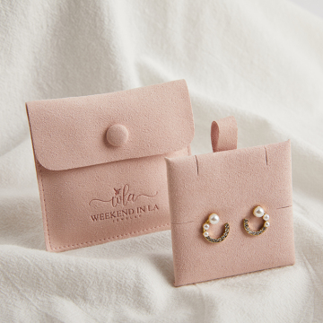 Sachets de bijoux imprimés personnalisés avec logo