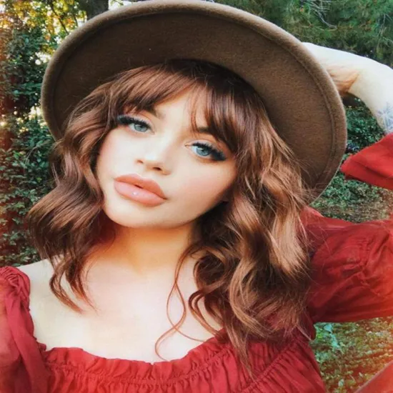 Aisi Hair Highlight Bob Hair Vendors Cheap Price Ombre Black Orange Short Deep Curly Cosplay Anime Synthetic Wave Wig
