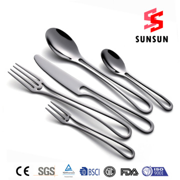 Elegant Stainless Steel Tableware